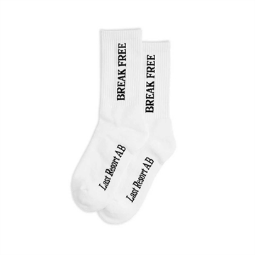 Last Resort AB Socks Break Free white / black